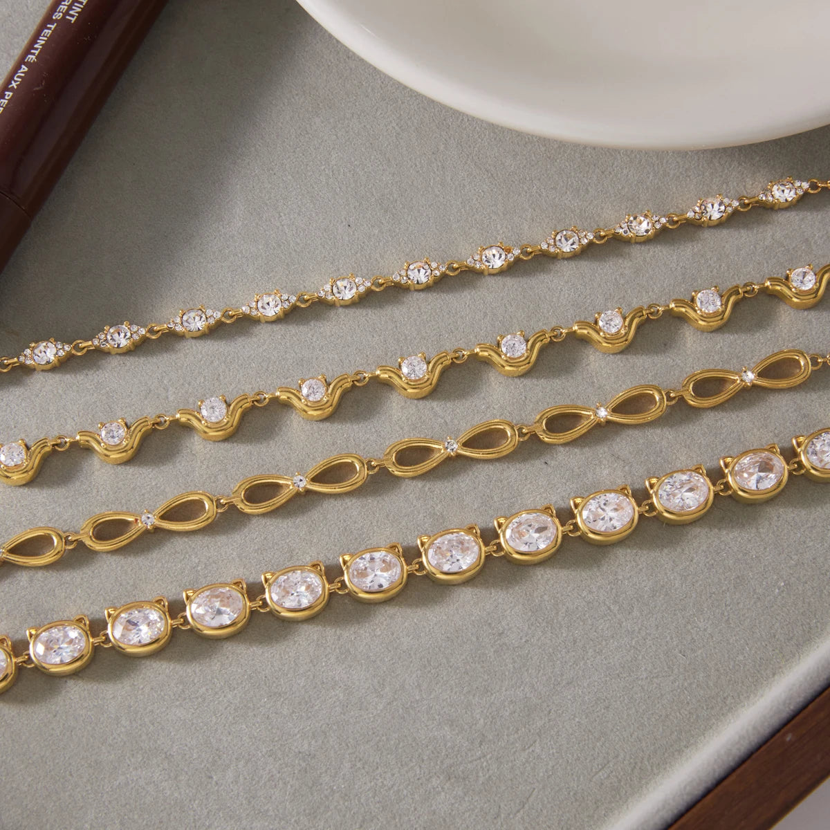Kika Delicate Crystal Zircon Bracelet