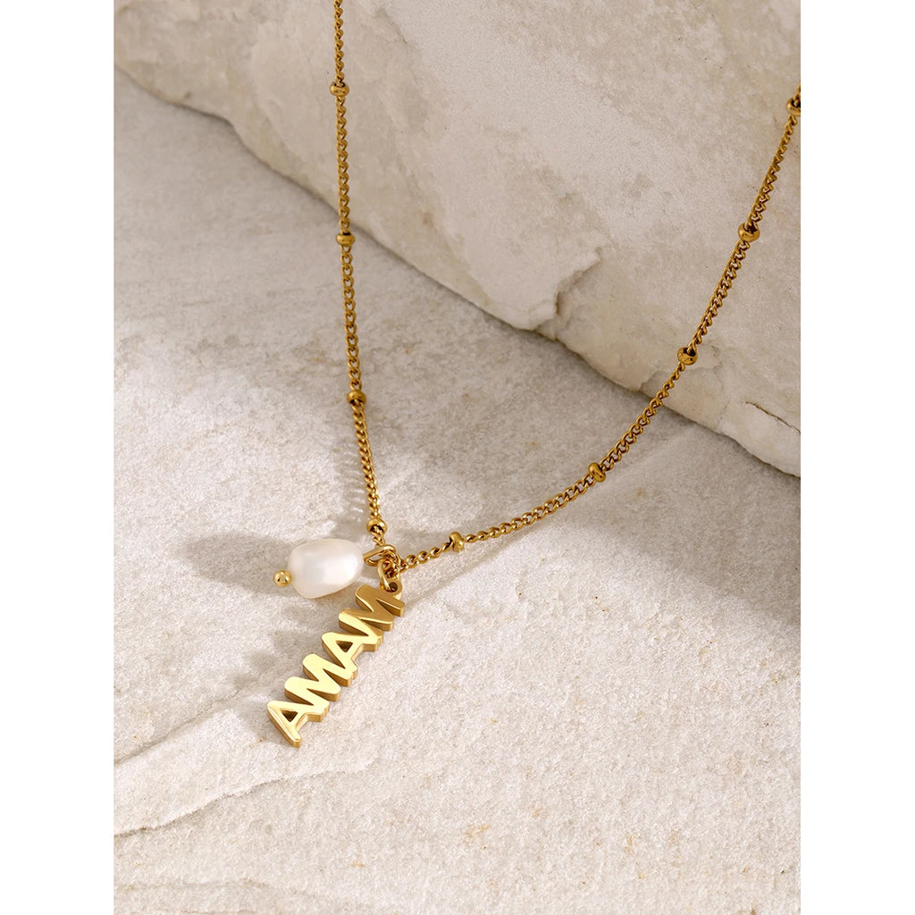 Letters MAMA Choker Necklace New Design