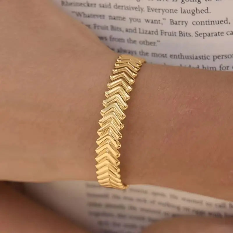 Kika Classic Geometric Cuff Bracelet