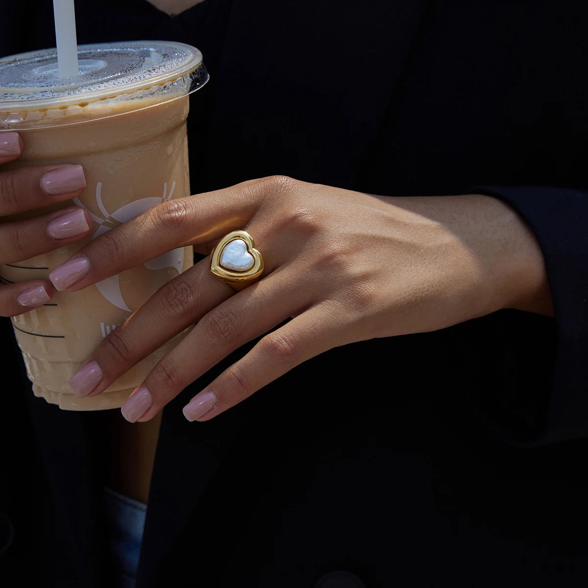 KIKA Minimalist PVD Plated Stainless Steel 316L Ring