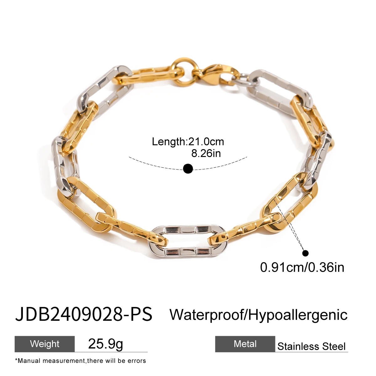 Caitlyn Minimalist Chain Bracelet