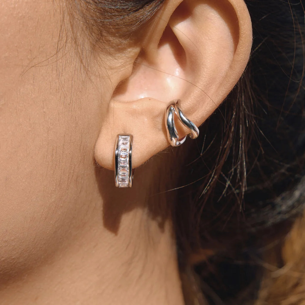 Classic Gold Steel Color Geometric Earring
