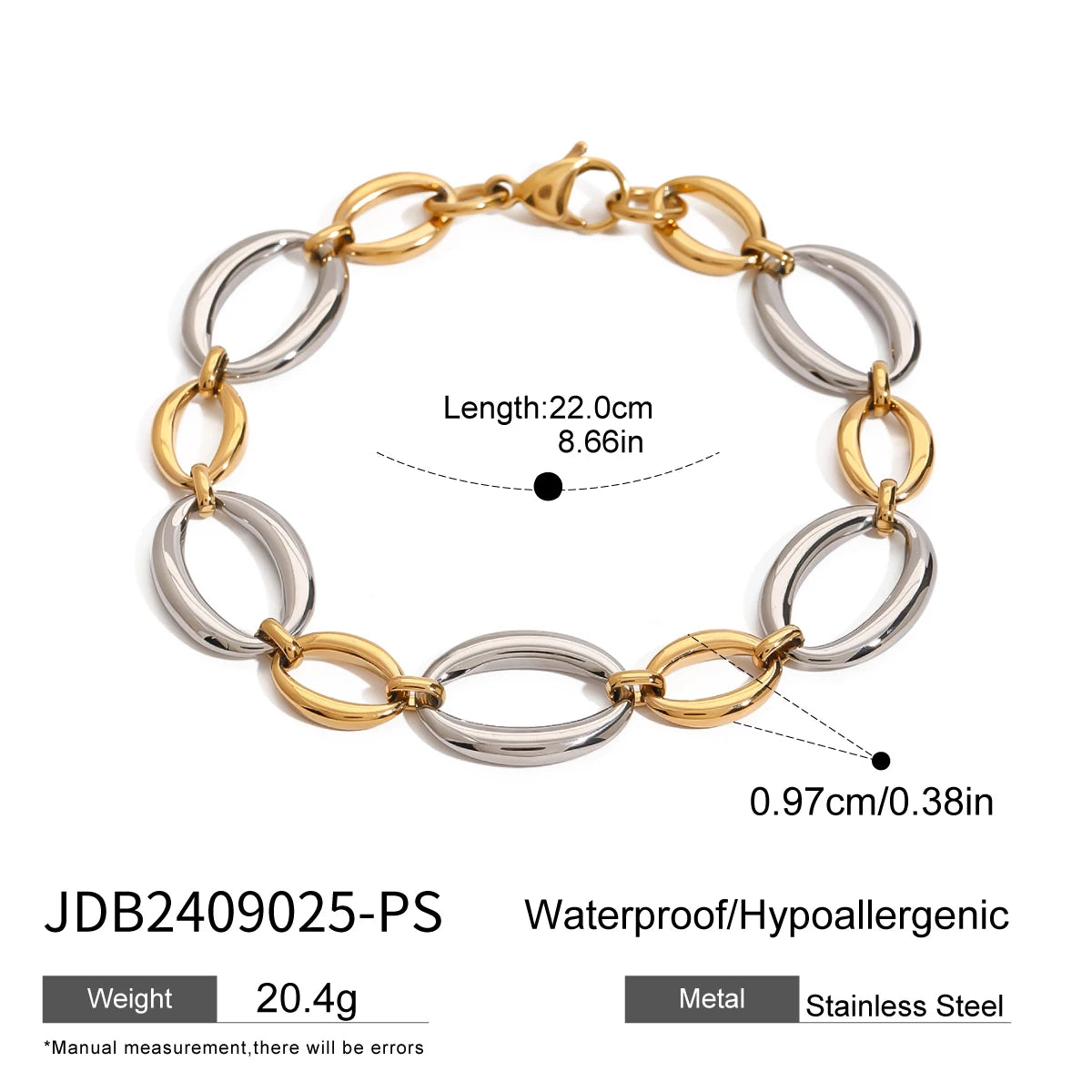 Caitlyn Minimalist Chain Bracelet