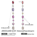 Kika Delicate 18K Steel Color Earrings