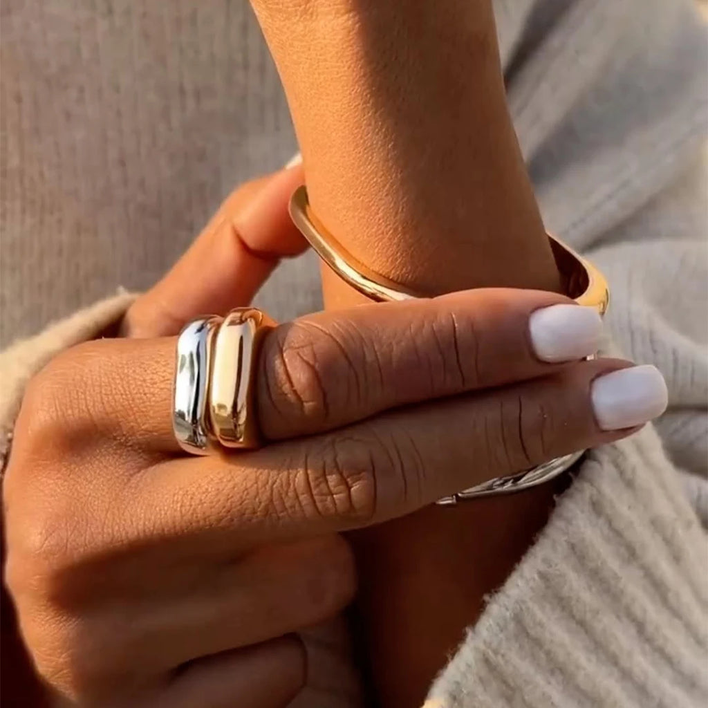 Paloma Ring Irregular Geometric