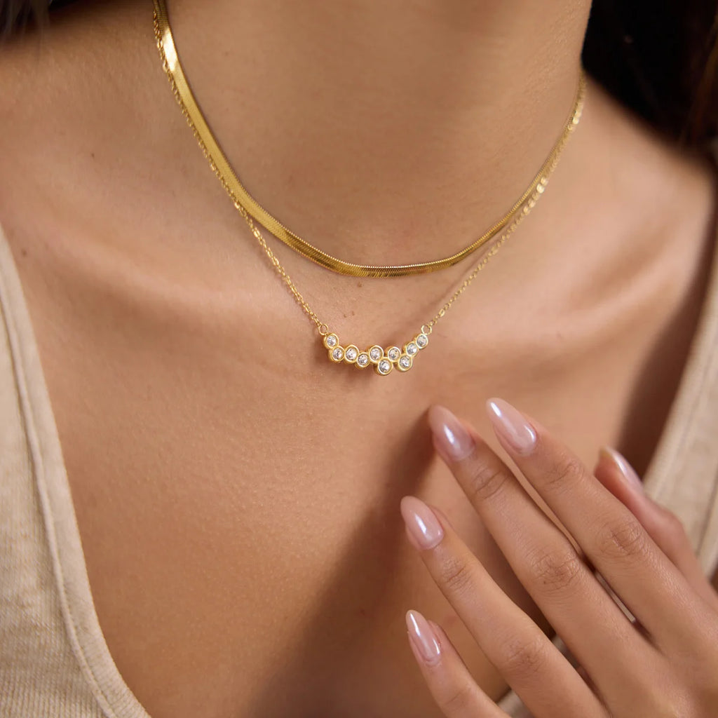 Kika Classic Smiley Face Necklace