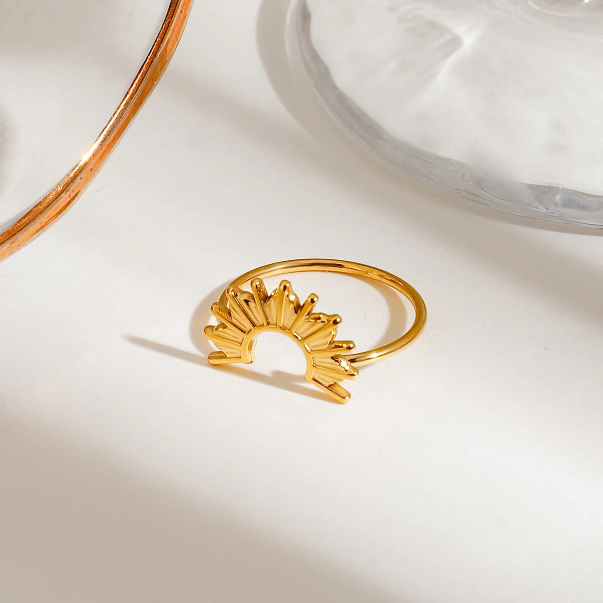 Kika Fashion 18K Gold Color Plated Stainless Steel