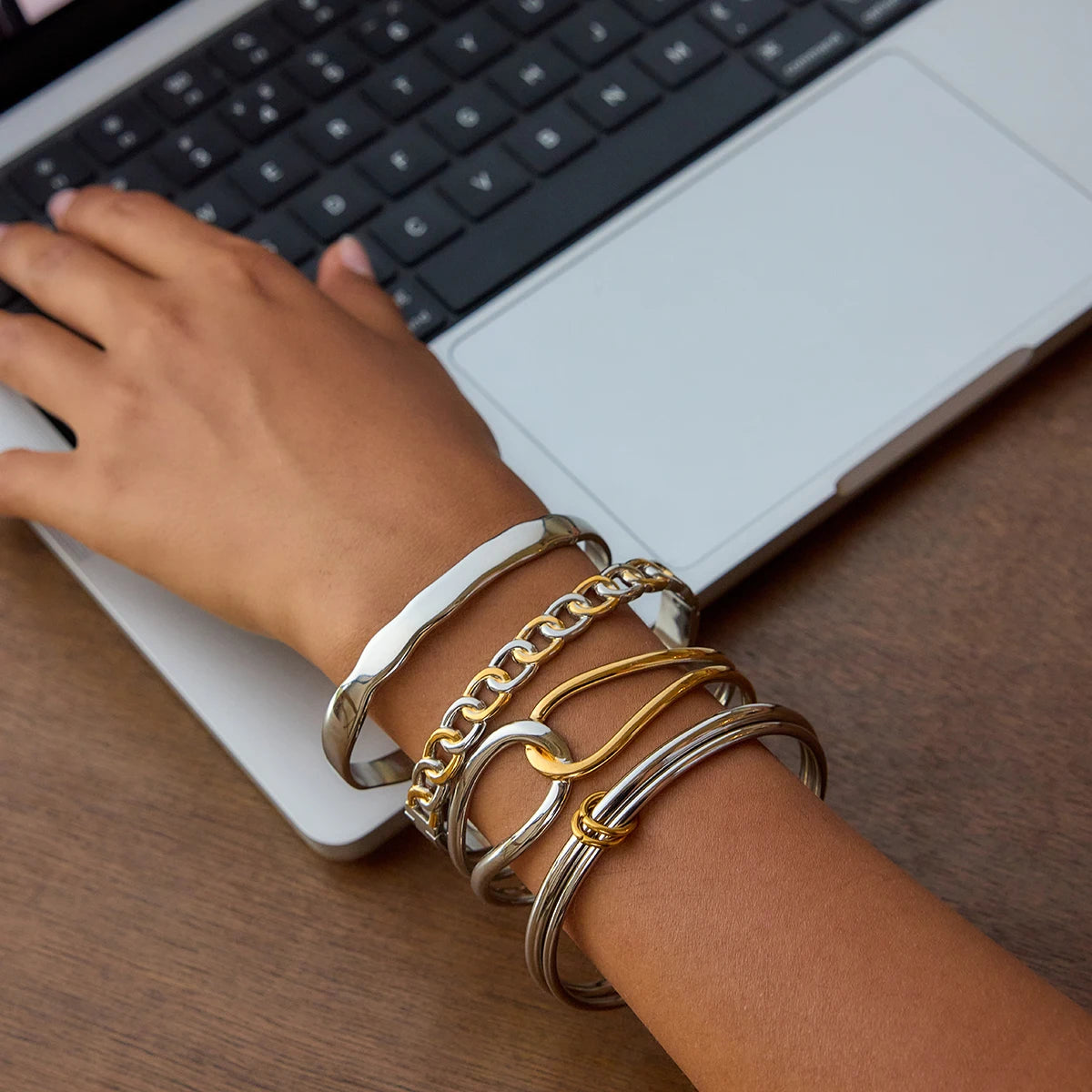 Stackable Smooth Bracelet