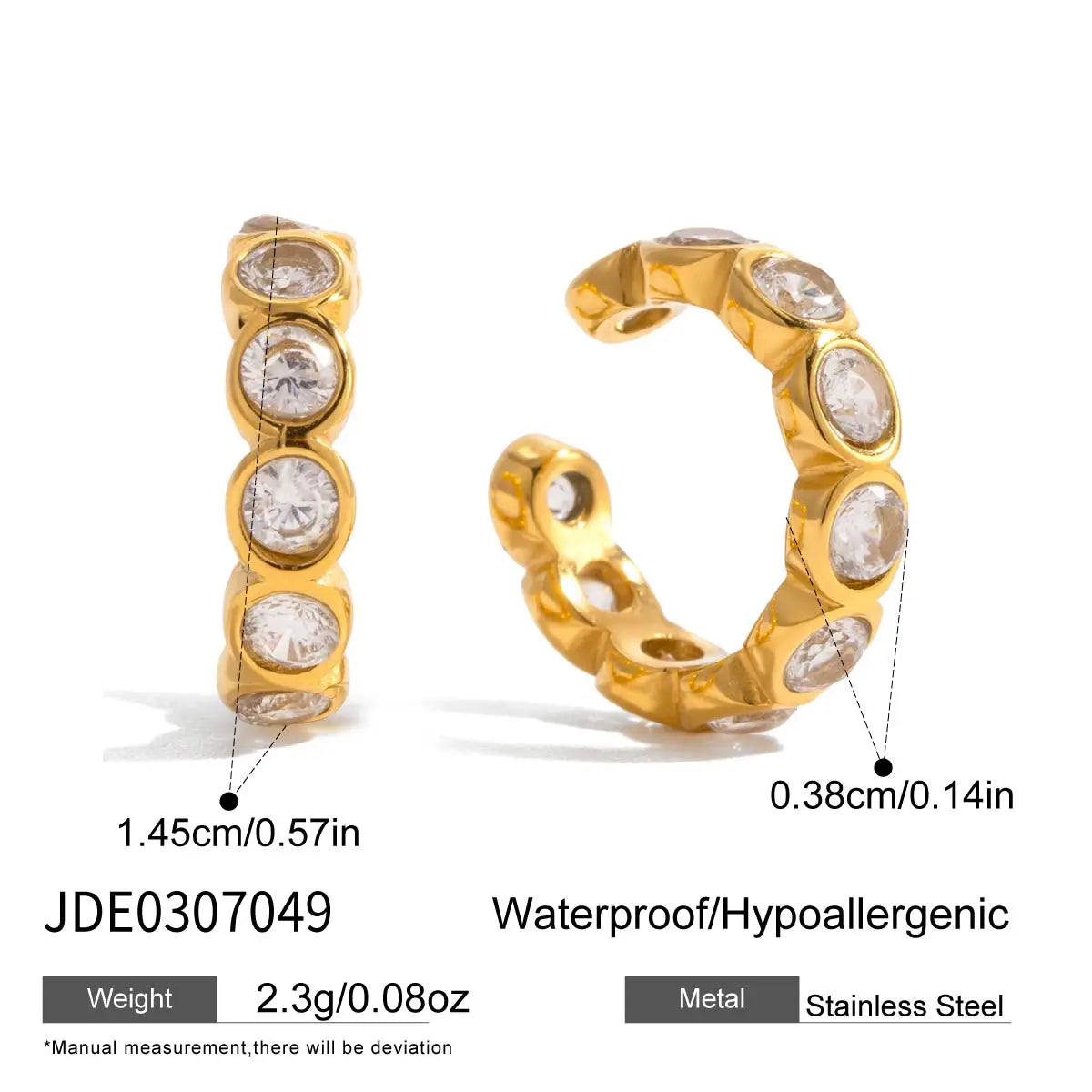 Kika Water Droplet Pendant Earring