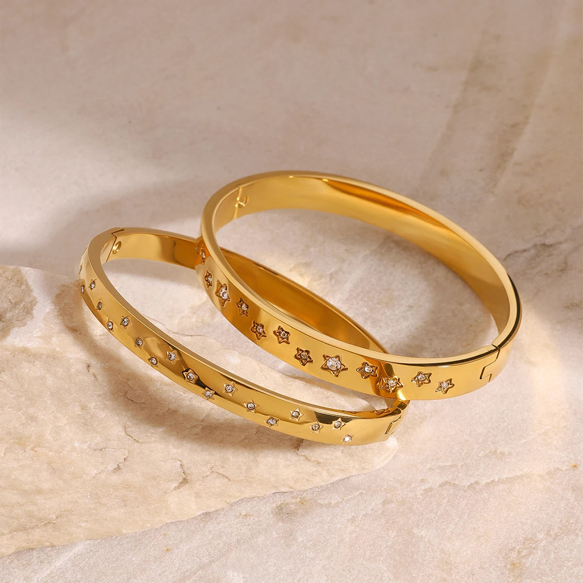 Star Buckle Stackable Bracelet