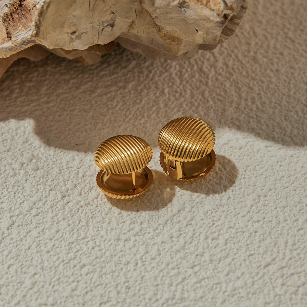 Round Earclip Zircon Earclip Stackable