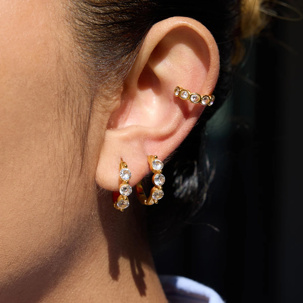 Kika Zircon-Filled Earring