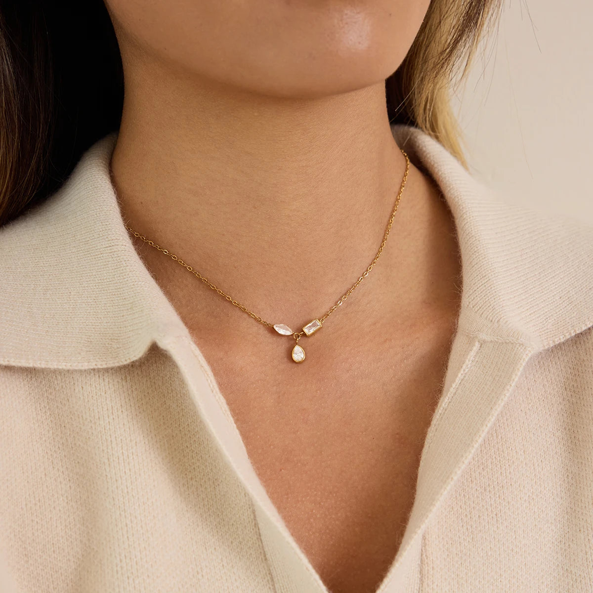 Kika Classic Necklace Stainless Steel Jewelry