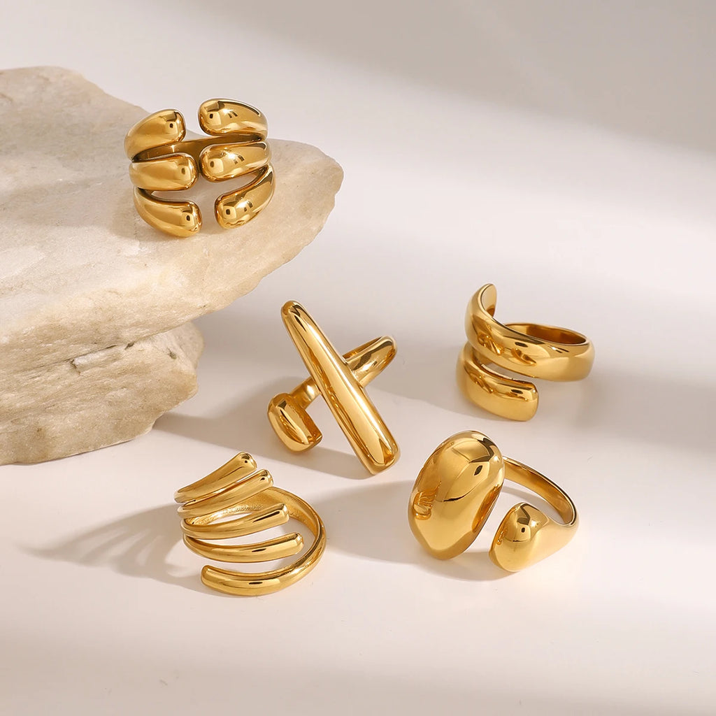 Asymmetric Open Ring Line Adjustable