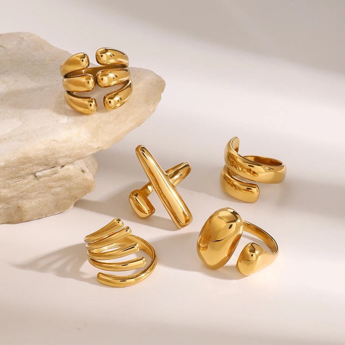Asymmetric Open Ring Line Adjustable