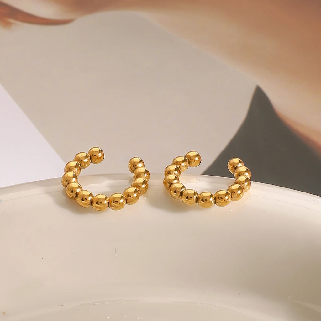 Stainless Steel  Tome Triple Ear Cuff