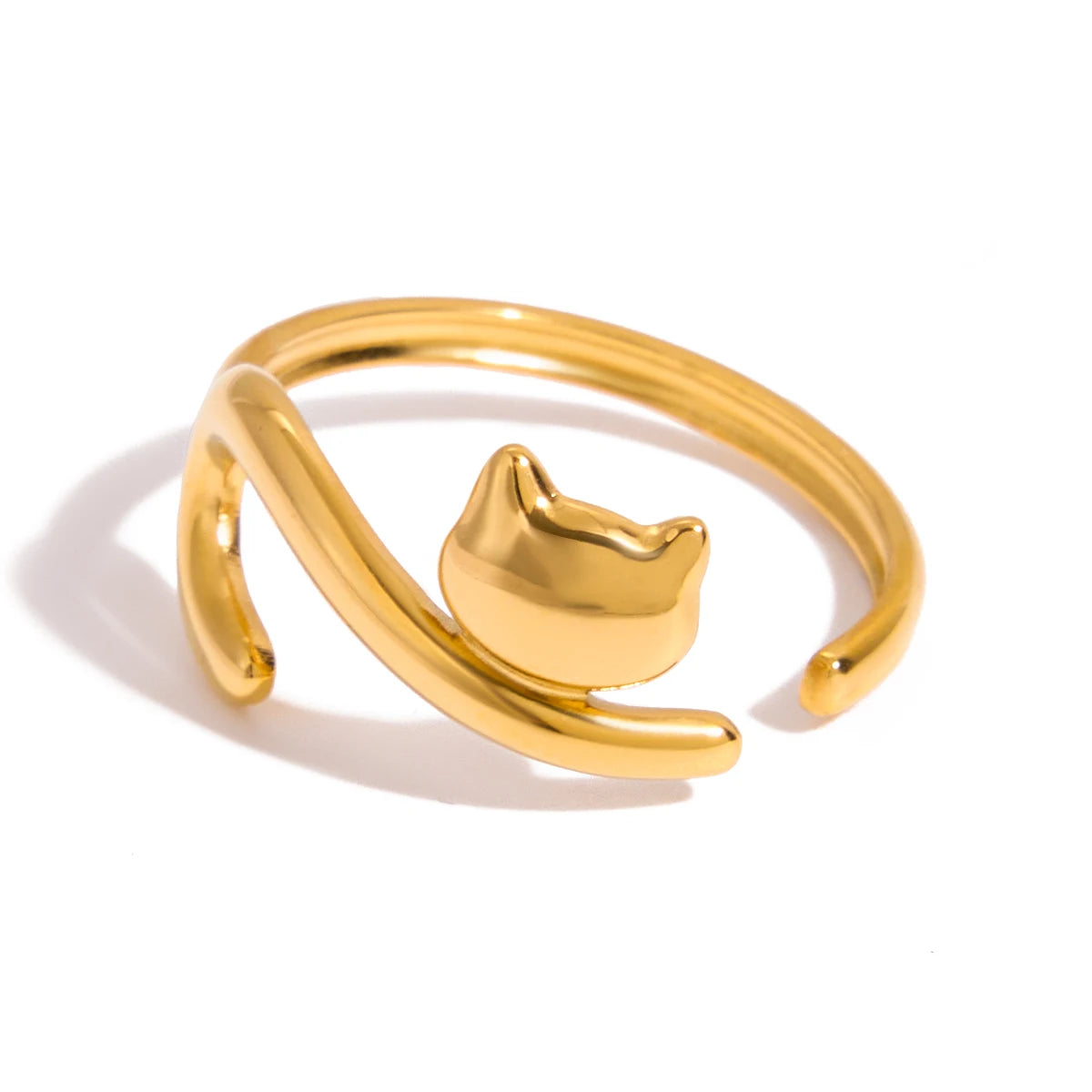 Cute Kitten Dog Open Ring Dachshund  Necklace, earrings
