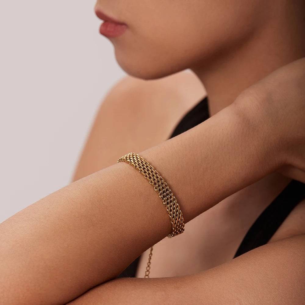 Trendy Corella Bracelet Stainless Steel 316L