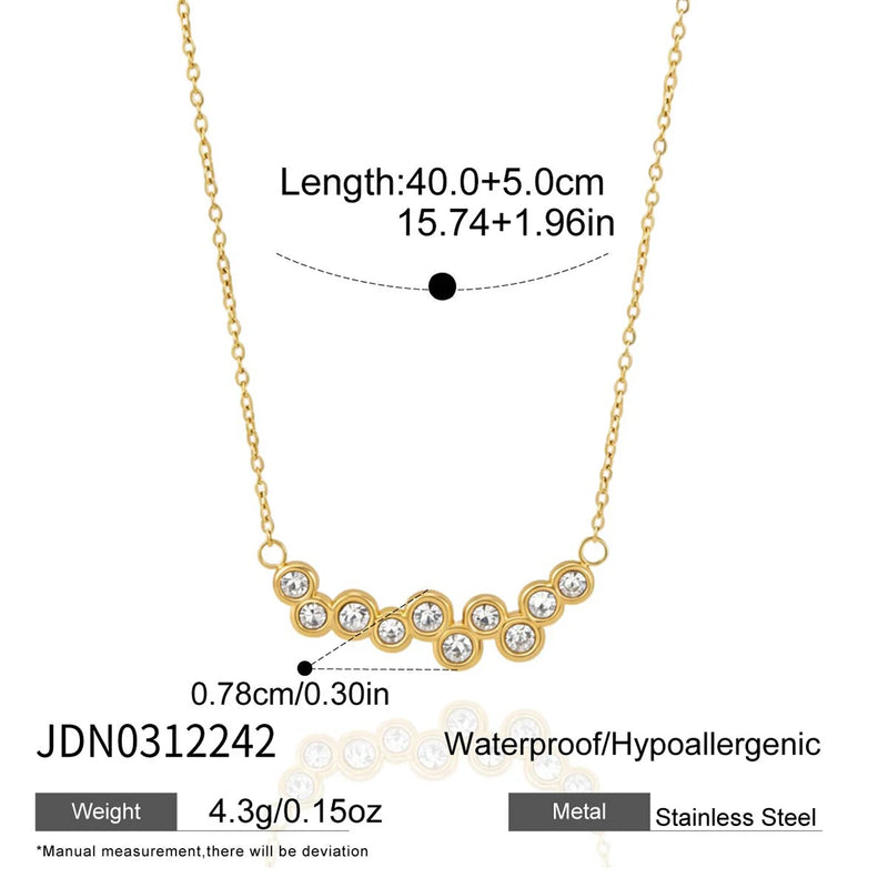 Kika Classic Smiley Face Necklace