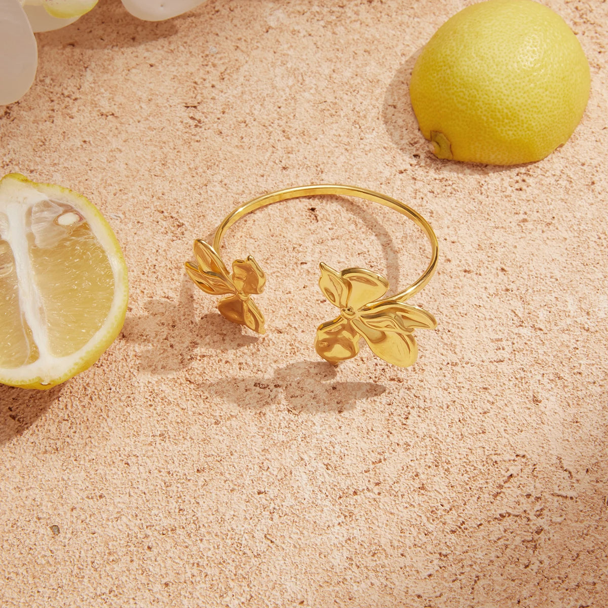 Kika Flower Bracelets Ring Necklaces Earrings
