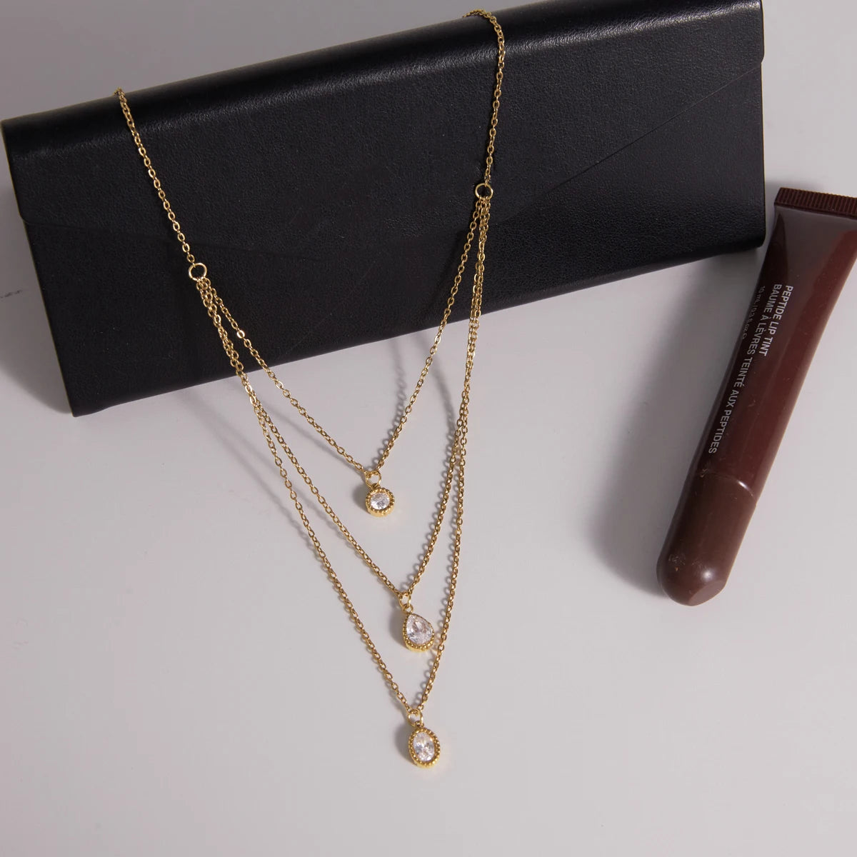 Kika Multi-Layered O-Shaped Chain Necklace