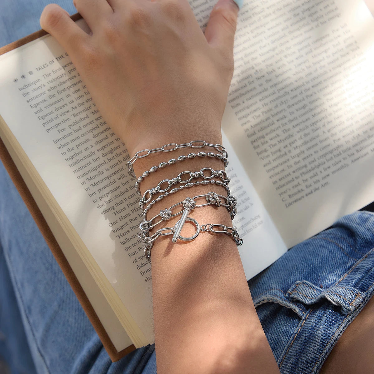 KIKA Minimalist Chain Bracelet  Stainless Steel 316L Bracelet