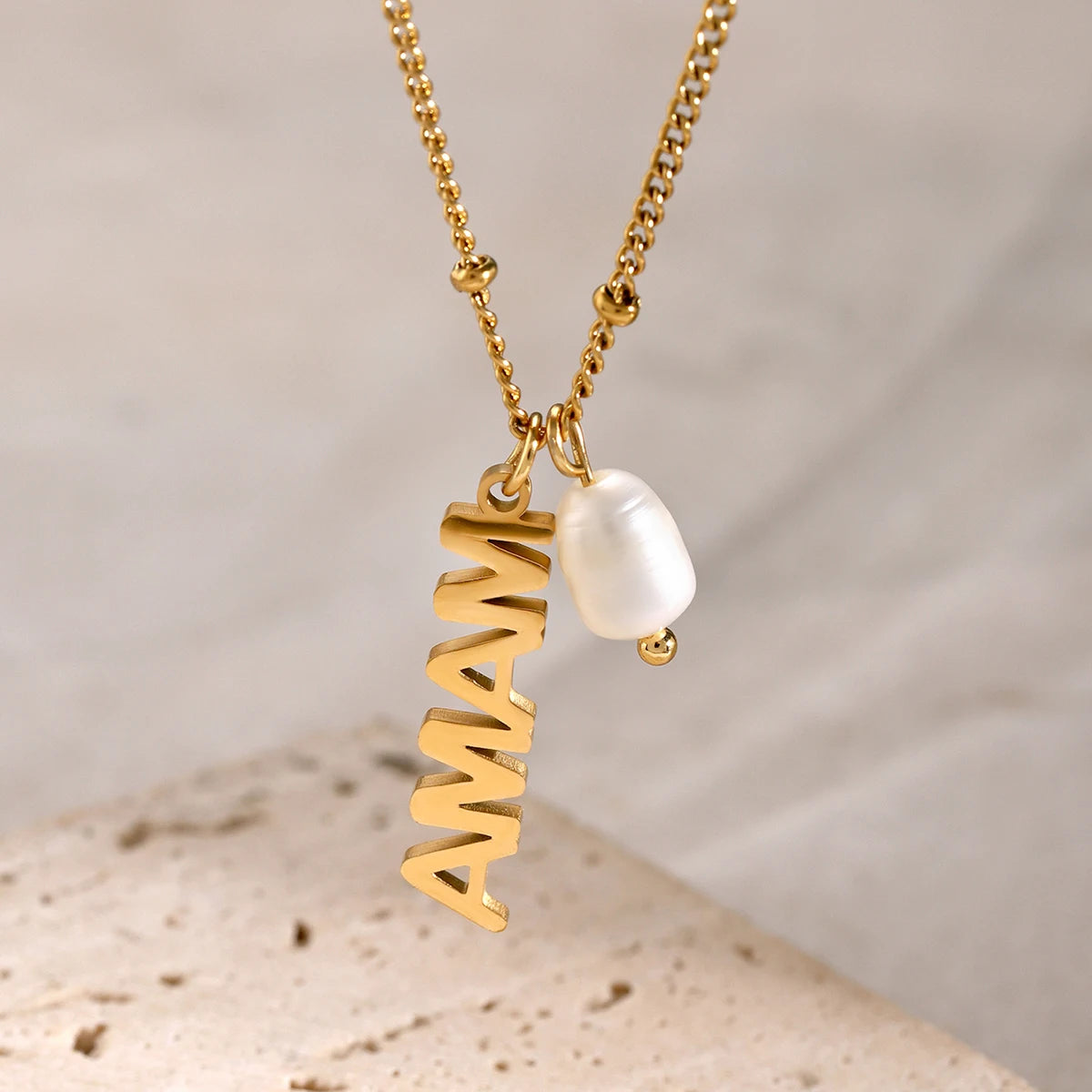Letters MAMA Choker Necklace New Design