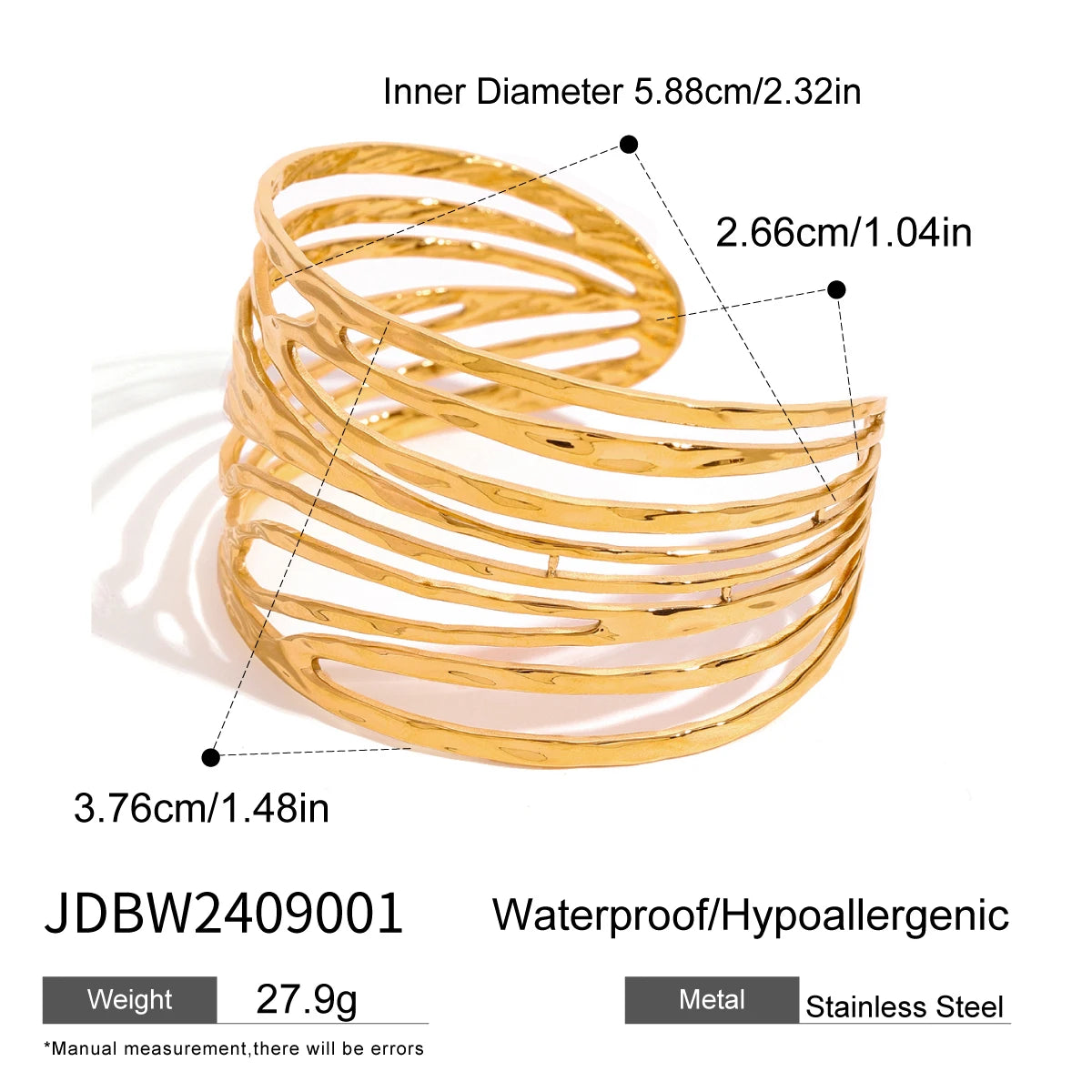 Hammered Stacking Bracelets Line Bangles