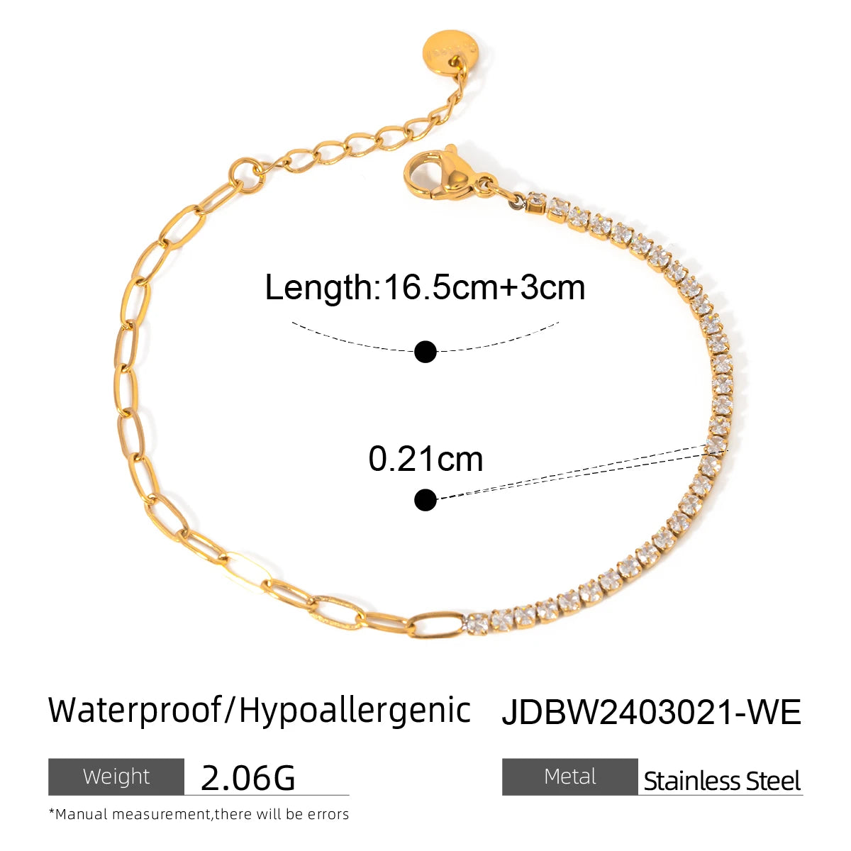 Kika Minimalist Bracelet Chains