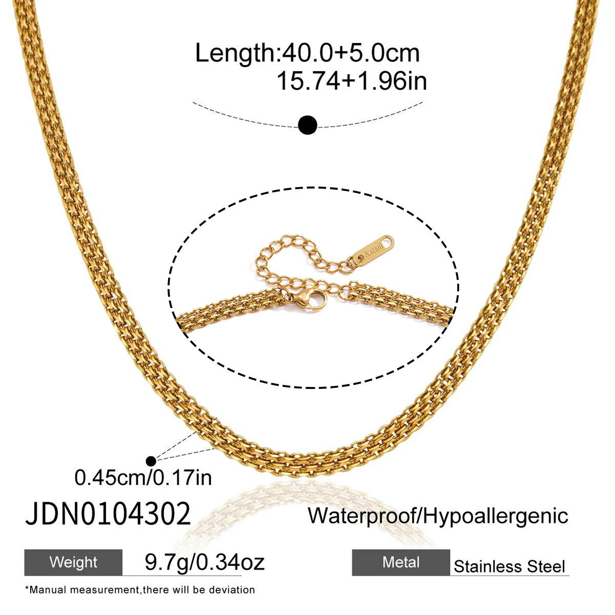 Kika  Minimalist Chain Necklace