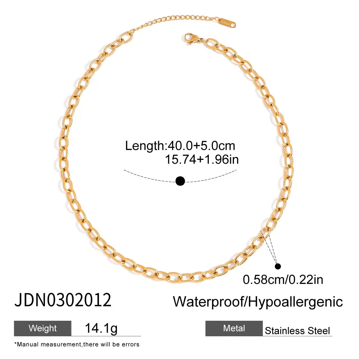 Classic Shape Pendant Necklace