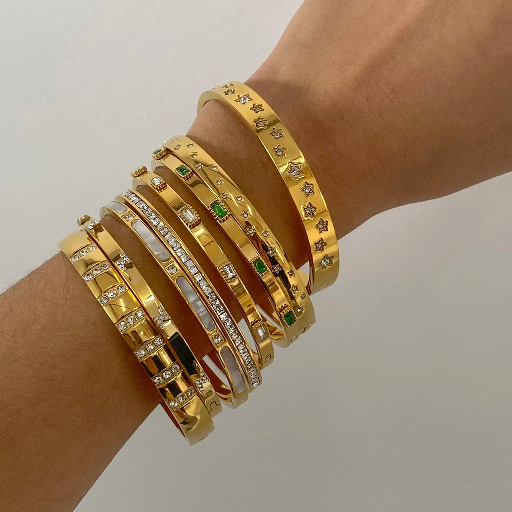 Star Buckle Stackable Bracelet