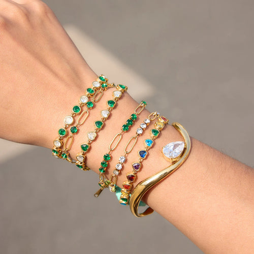 Exquisite Geometric Circular And Heart-Shaped
