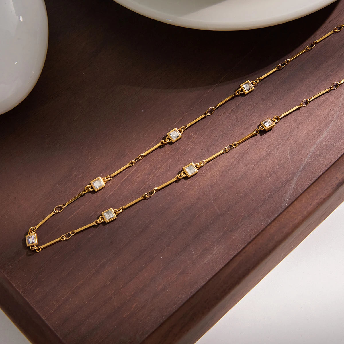 Kika Delicate Zircon Necklace