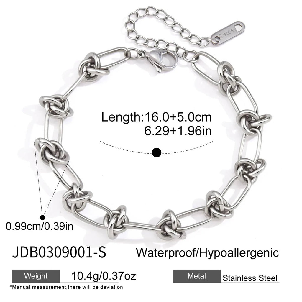KIKA Minimalist Chain Bracelet  Stainless Steel 316L Bracelet