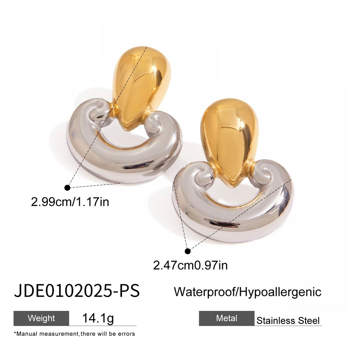 Knot Earrings Waterproof