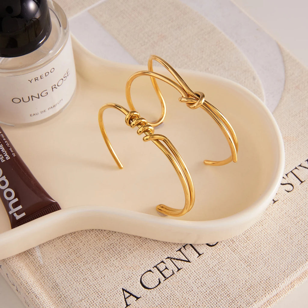 Kika Double-layer Twisted knot Design Bracelet