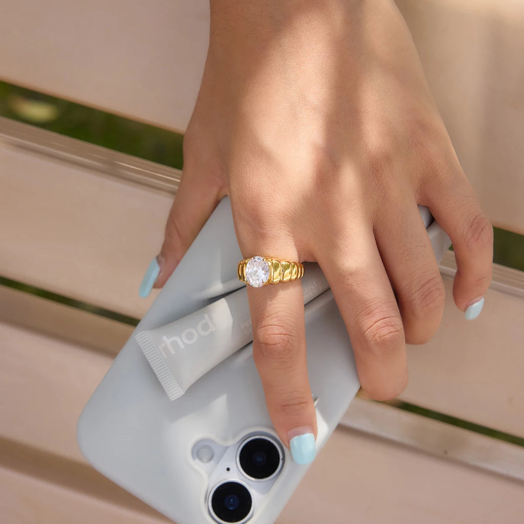Kika CZ Personalized Zircon Ring