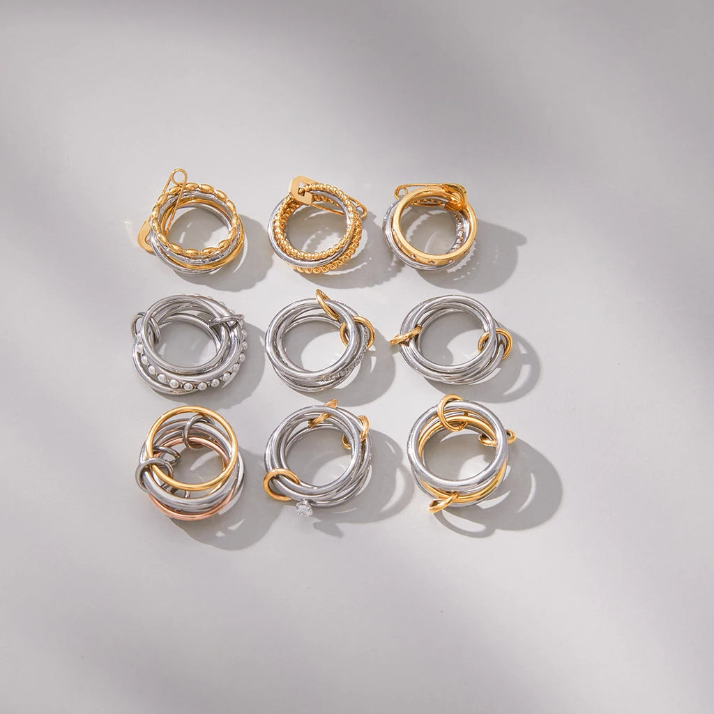 Kika Multilayer Zircon Ring