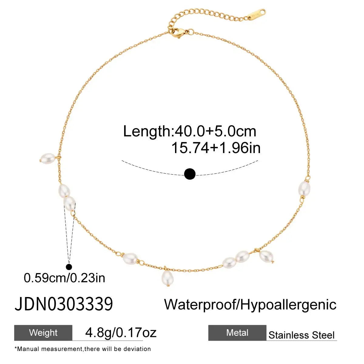 Kika Delicate Freshwater Pearl Mother'S Day Necklace