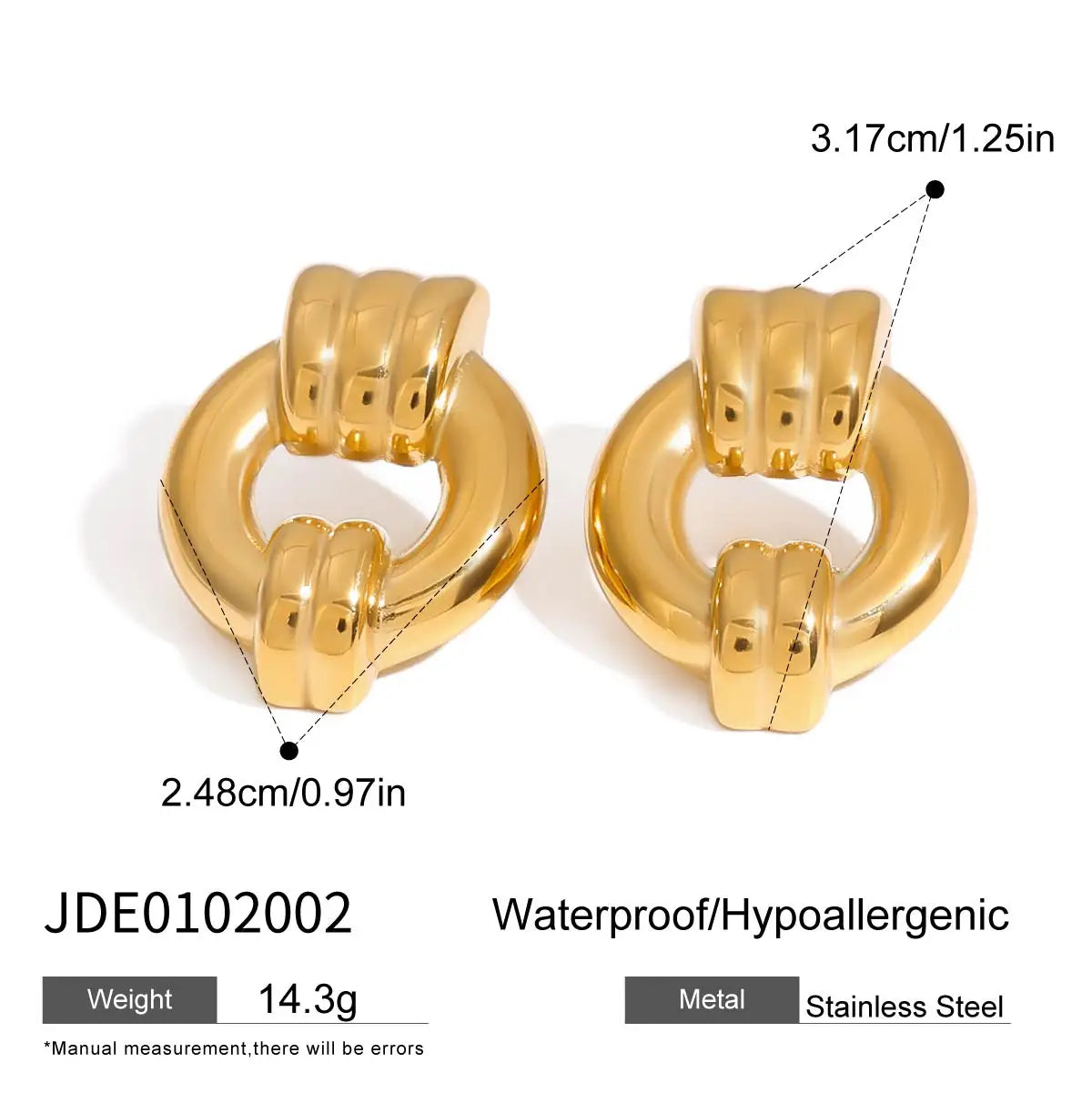Knot Earrings Waterproof