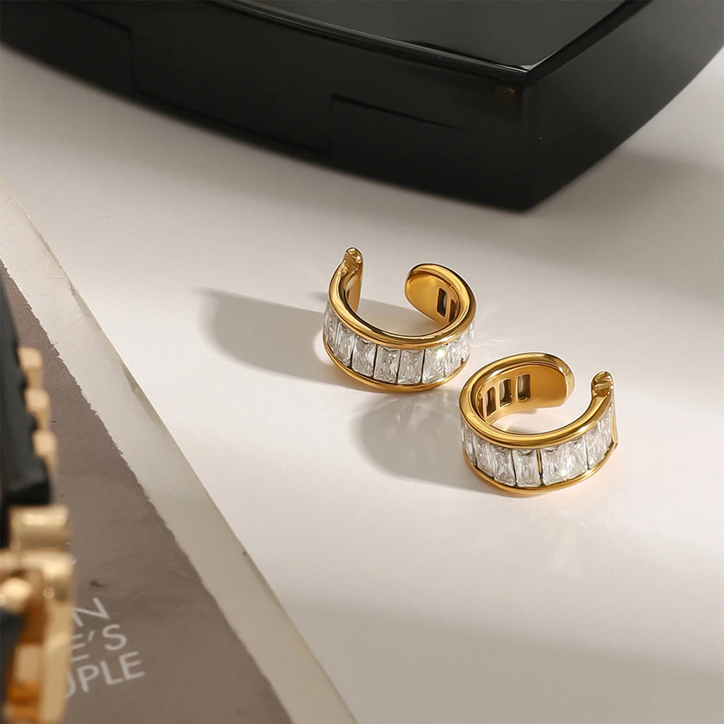 Stainless Steel  Tome Triple Ear Cuff