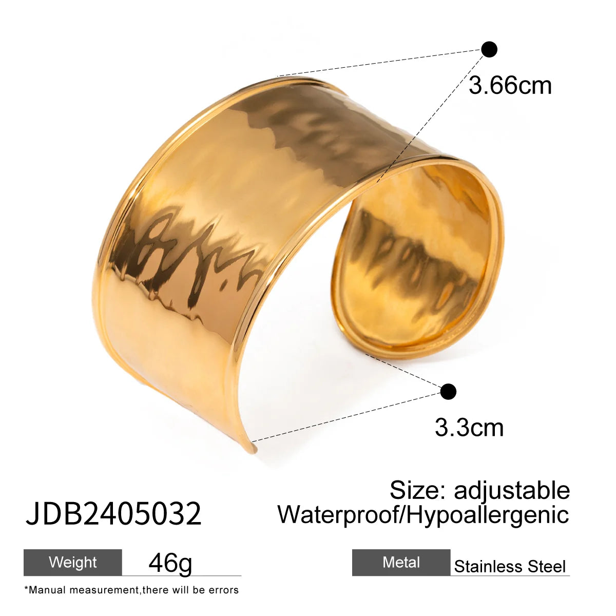 Kika Minimalist Stainless Steel Line Hollow Bracelets