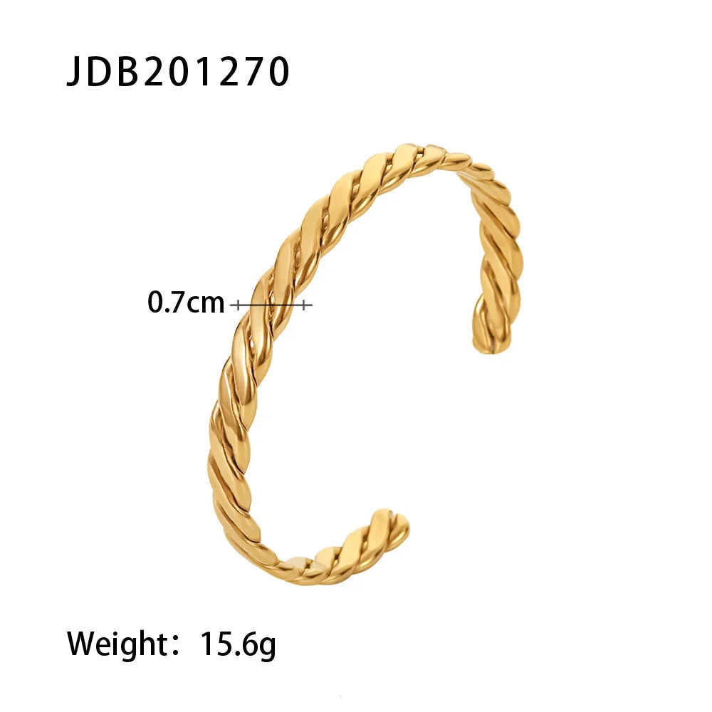 KIKA Fashion Fried Dough Twists Bracelet