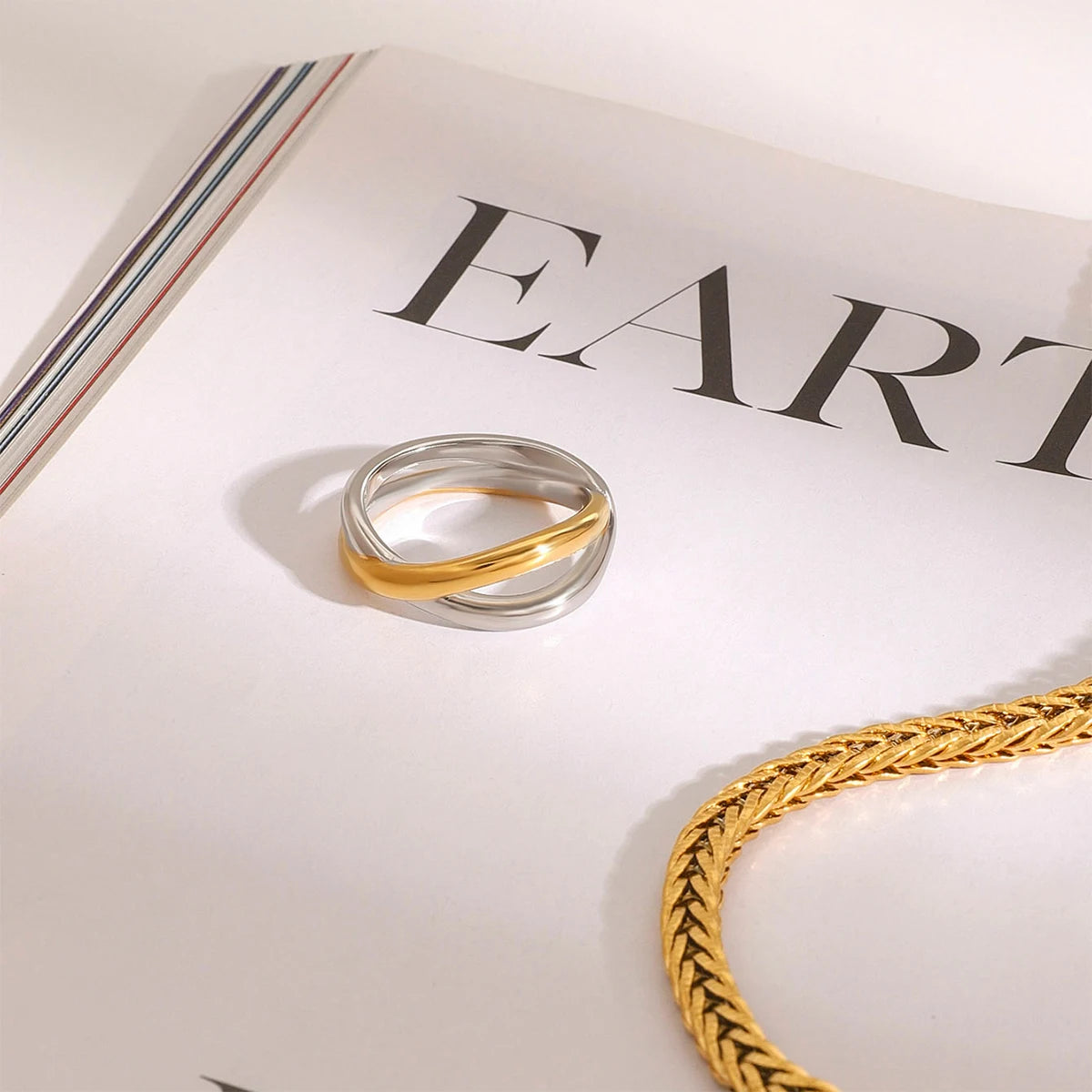Classic Two tone Ring Line
