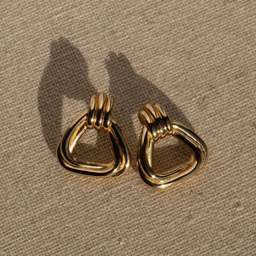 Wrapped Door Handle Earrings