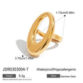 Smooth Hollow Elliptical Ring