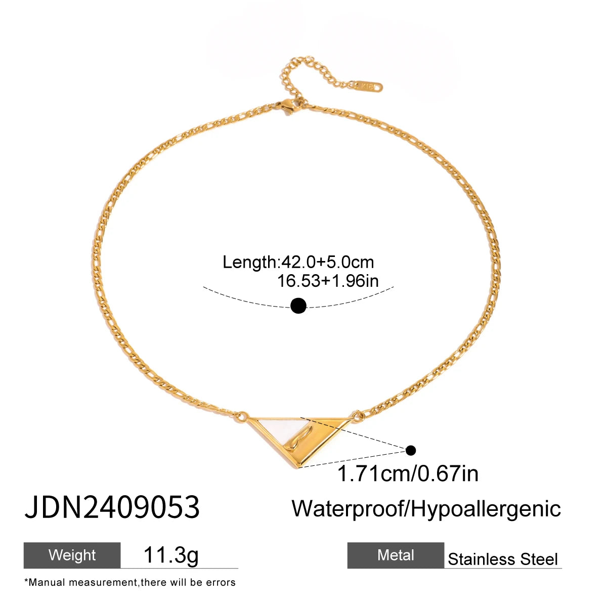 Triangle Necklace Missing