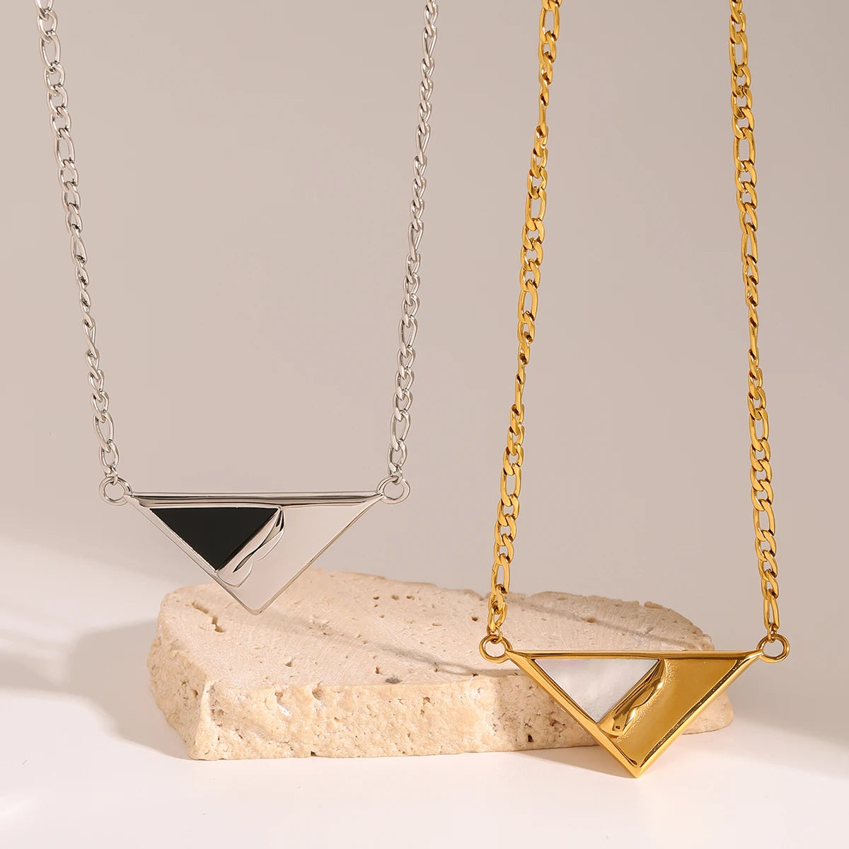 Triangle Necklace Missing