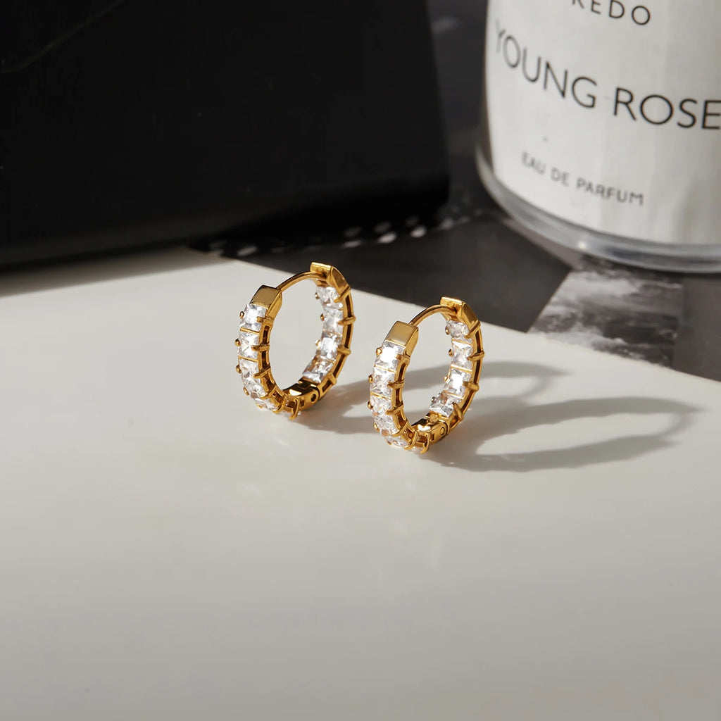 KIKA Classic PVD Plated  Stainless Steel 316L Earrings
